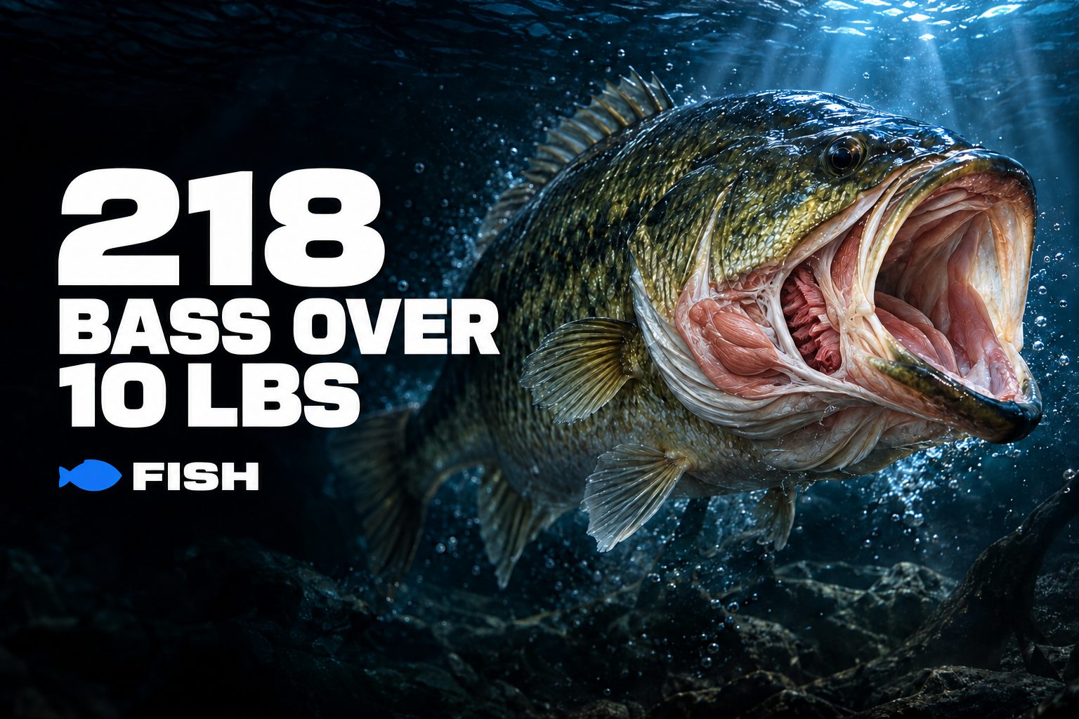 An 80-Year-Old Angler Has Now Caught 218 Bass Over 10 Pounds