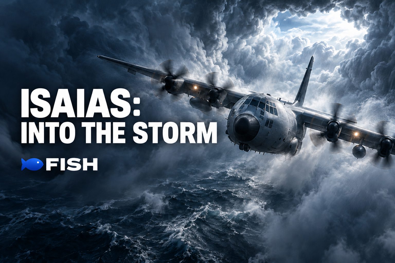 Hurricane Hunters fly Tropical Storm Isaias to gather data for the National Hurricane Center