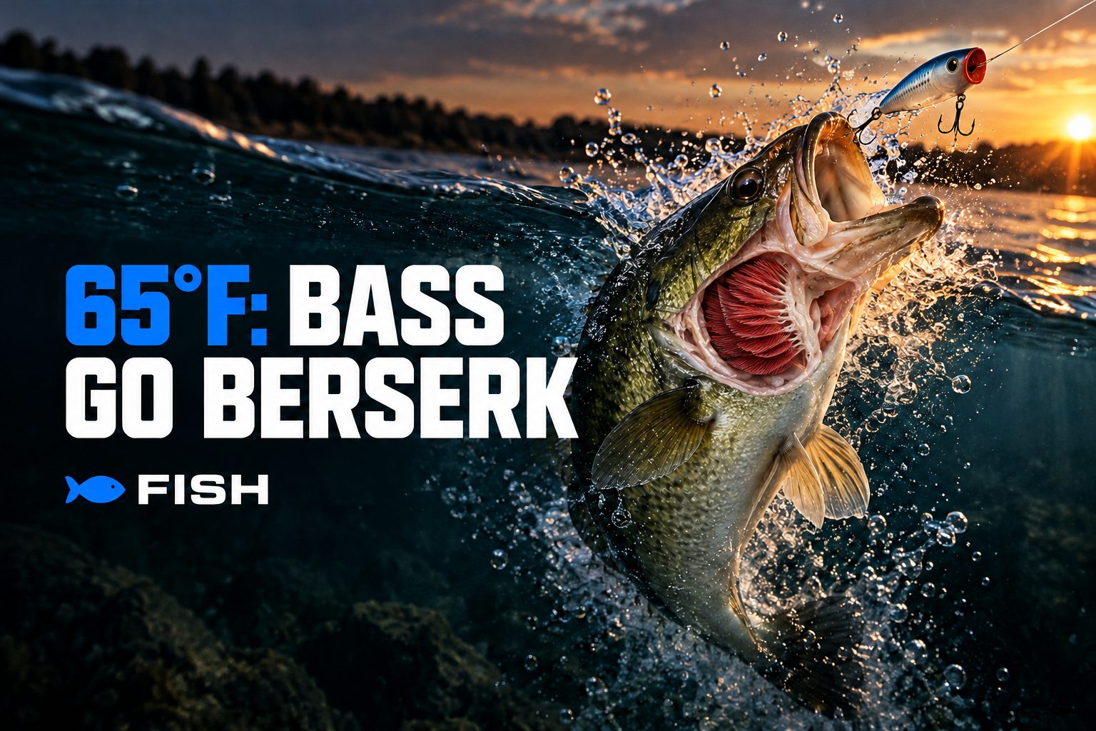 Best Time for Topwater Bass Fishing: Season, Water Temp, and Hour