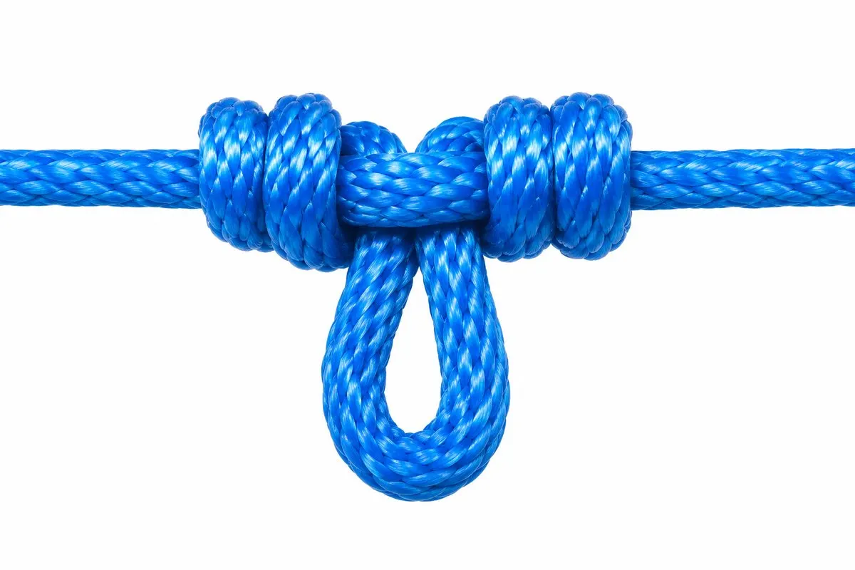 A dropper loop standing off the main line